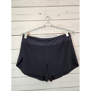 Athleta Women's Black Run With Fit 3.5" High Rise Stretch Athletic Short Size 3X